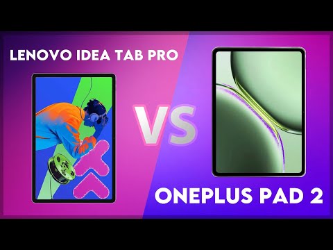 Lenovo Idea Tab Pro vs OnePlus Pad 2 Technical Comparison