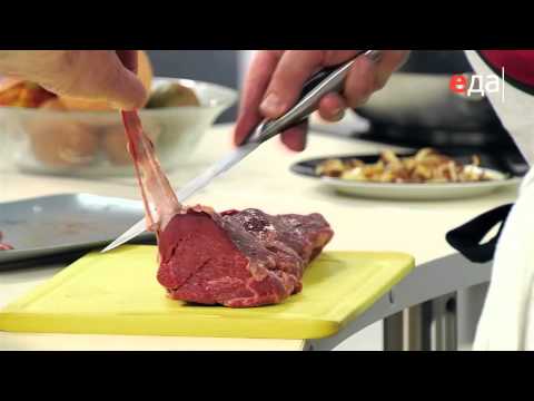 Рецепт Бефстроганов со сметанным соусом Бешамель (ТВ Еда)