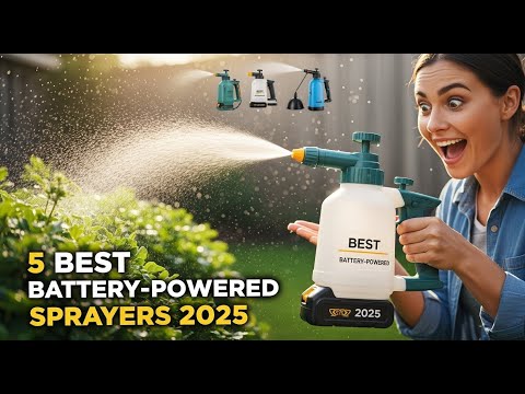 🌿 5 Best Battery-Powered Sprayers of 2025 — Tested & Ranked!
