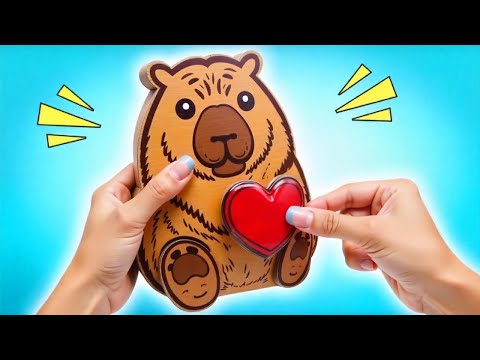 DIY Squishy Wonderland! 🐹✨ Adorable Capybara &amp; More Fun Squish Crafts 24/7
