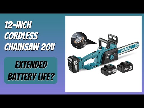 REVIEW (2025): 12-Inch Cordless Chainsaw 20V. Features
