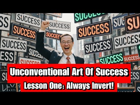 The Unconventional Art of Success : Invert! Invert! Invert!