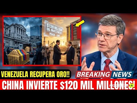Oro Venezolano Regresa de Londres: China Invierte $120 Mil Millones | Análisis J. Sachs