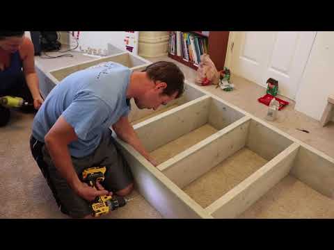 How to make a DIY BOOKSHELF|| Home Office or Homeschool Room||Step by Step Tutorial