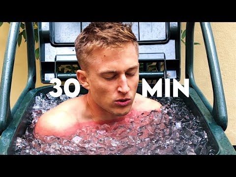 Beating Your Mind by 30x | Iceman Challenge (30 min Ice Bath)