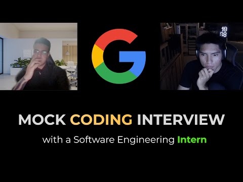 Mock Coding Interview with a SWE Intern
