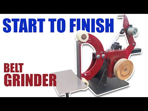 How to make a Belt Grinder, in detail from start to finish, belt sander