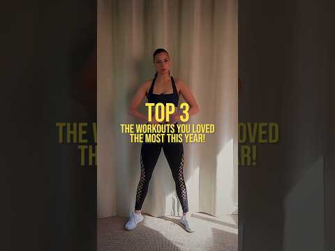 Top 3 workouts of 2025! #shorts #fitness #top3