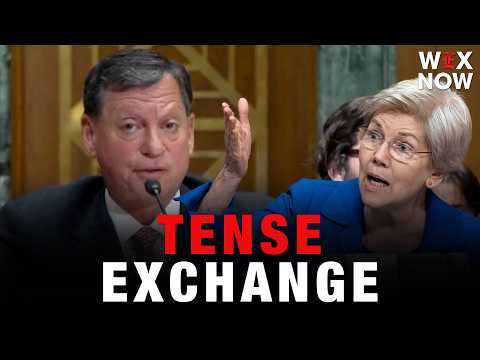 Elizabeth Warren has tense exchange with IRS chief over call wait times