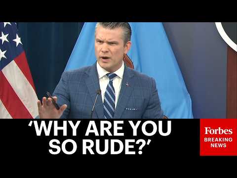 JUST IN: Pete Hegseth Lashes Out At Reporter Who Called Out About Iran Launching Missiles Still