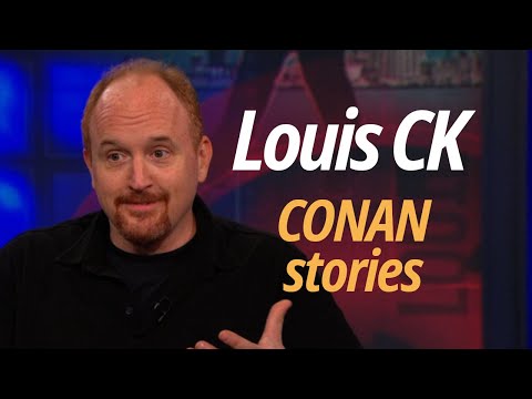 Louis CK Late Night with Conan O'Brien stories