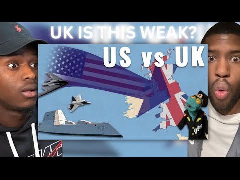 🇬🇧BRITS REACTS TO - If The US Went To War With The UK.... Who Wins? | BRITS REACTS!!