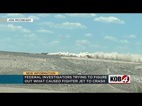 Fighter jet crash in Albuquerque prompts questions on F-35 program