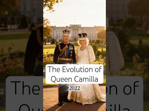The Evolution of Queen Camilla 👑 #royal
