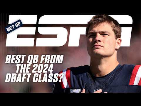 Damien Woody says Drake Maye is the BEST QB drafted in 2024, because... 🤔 | Get Up