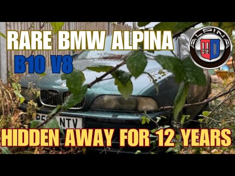 WE BOUGHT A VERY RARE ABANDONED BMW ALPINA B10 V8