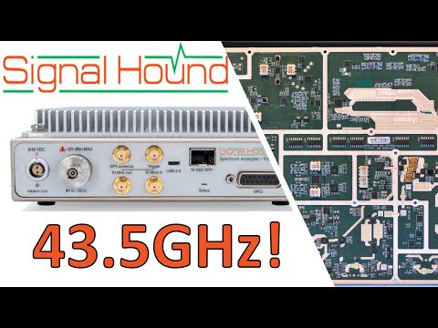 TSP #224 - Signal Hound SM435C 43.5GHz Real-Time Spectrum Analyzer Review, Teardown & Experiments