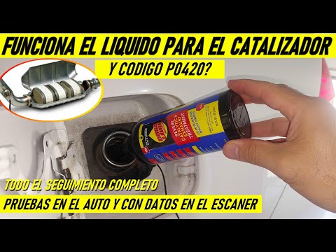 Funciona el liquido para limpiar el catalizador? prueba real con datos en el escaner