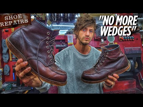 This Customer HATES Wedge Soles... So I SWITCHED it up