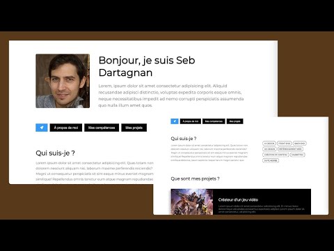Comment Créer un Portfolio Moderne et Responsif en HTML & CSS ?