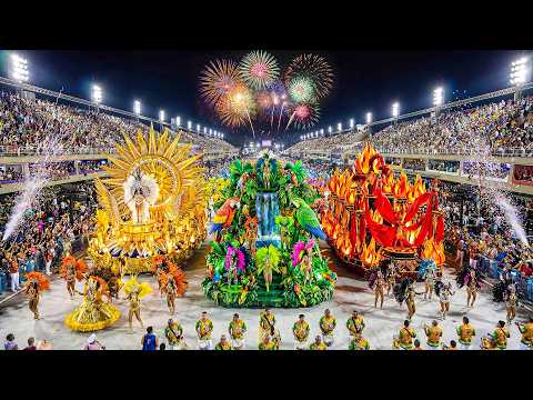 Rio Carnival 2026 โ Brazilโs Biggest Carnival Festival | Samba Parade at Sambadrome Rio de Janeiro