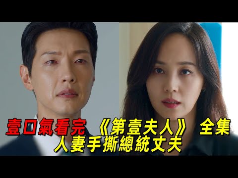 一口氣看完最新高能韓劇《第一夫人》全集！美豔人妻手撕總統丈夫，全程高能刺激