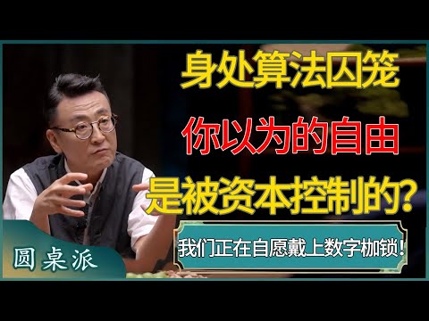 【圆桌派第八季最新】人人身处算法囚笼，你以为的自由其实是被资本控制的？我们正在自愿戴上数字枷锁！ #窦文涛 #梁文道 #马未都 #周轶君 #马家辉 #许子东 #圆桌派  #圆桌派第八季