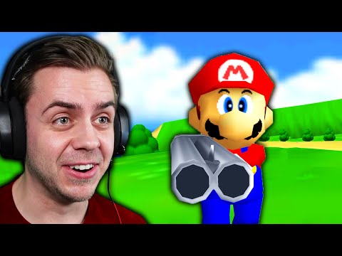 Mario 64 with a Shotgun is Insane!