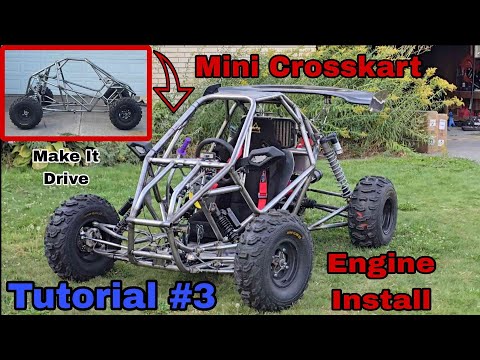 Engine & Steering Install | Mini Crosskart Build
