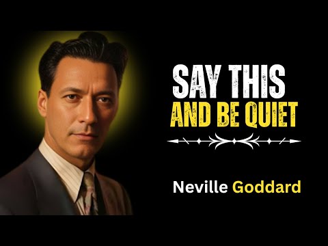 Neville Goddard - Say These 2 Words, But Don't Tell Anyone (Manifest Anything You Want)