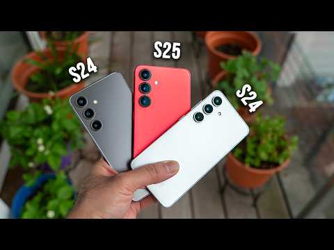 OneUI 7 Update: Galaxy S25 vs. S24 Snapdragon vs. S24 Exynos!