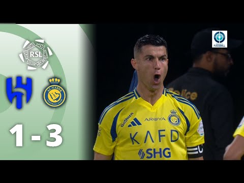 Ronaldo-Doppelpack & Traumtor! Al-Hilal patzt im Titelrennen | Al-Hilal - Al-Nassr