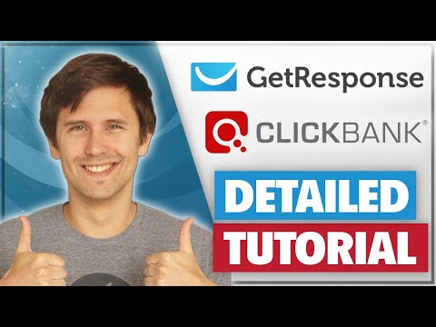 GetResponse and ClickBank Complete Tutorial (Step-by-Step 2021 Guide)
