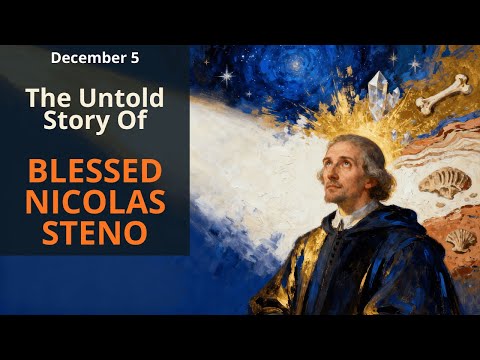 Dec.5 — The Untold Story of Blessed Nicolas Steno: The Scientist Who Discovered God Through Creation