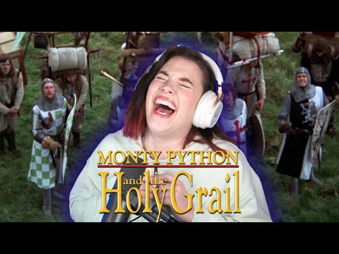 My tummy hurt from laughing | MONTY PYTHON AND THE HOLY GRAIL Reaction | First Time Watching