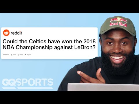 Boston Celtic Jaylen Brown Replies to Fans on the Internet | Actually Me | GQ Sports