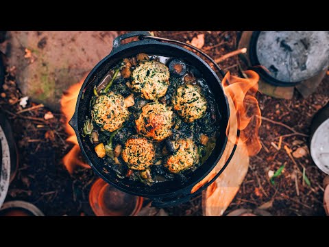 Humble One Pot Stew In The Woods 🪵
