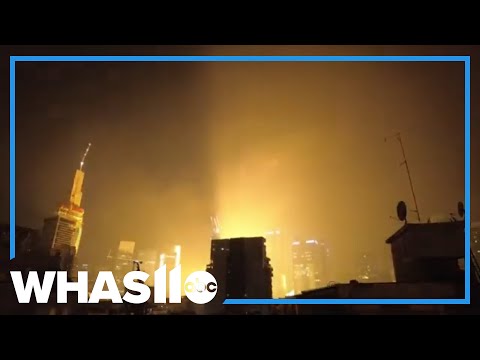 Iran retaliates with a missile strike against Israel