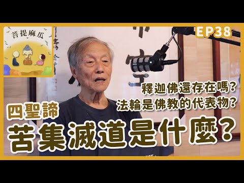 EP39.苦集滅道是什麼？☸️法輪是佛教的代表物？釋迦佛還存在嗎?