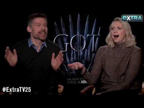 "They didn't appreciate the fun we were having." - Gwendoline Christie & Nikolaj Coster-Waldau