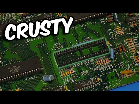 Amiga 500+ Gary and Board repairs