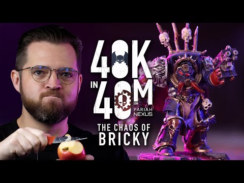Bricky Being Chaos! Night Lords vs Adeptus Mechanicus Warhammer 40,000