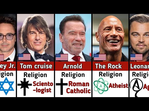 Hollywood Actors and Their Real Religions in 2025 | From Christian to Atheist to Spiritual