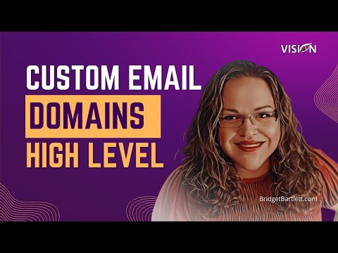 Create custom email domains on High Level