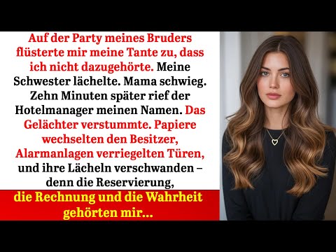 Sie sagten, ich gehöre nicht dazu — doch als der Hotelmanager meinen Namen rief, brach alles
