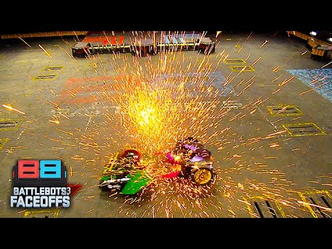 [Full Fight] Every Bot Hit Sends Sparks Flying! | BATTLEBOTS FaceOffs