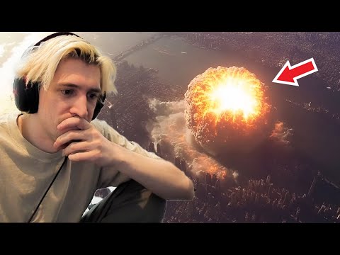 xQc Reacts to The True Scale Of Modern Nuclear Weapons