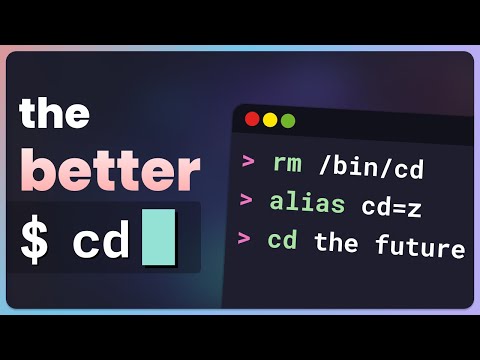 zoxide has forever improved the way I navigate in the terminal.