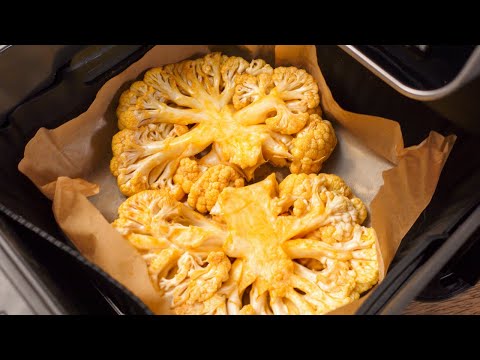 Cauliflower Steak Secret! I Stopped Making Meat After This Air Fryer Trick!