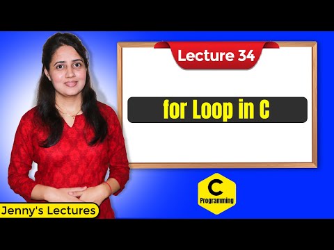 C_34 For loop in C  | C Programming Tutorials